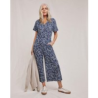 Printed Jersey Jumpsuit Print