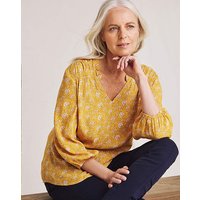 Crinkle Printed Top Print