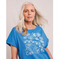 Pure Cotton Shell Printed T Shirt