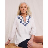 Pure Cotton Embroidered Top