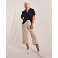 Cropped Stretch Culotte