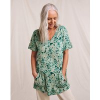 Pure Cotton Pocket Tunic Print