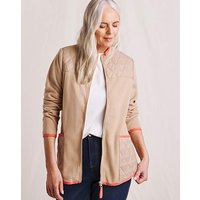 Zip Up Quilted Fleece