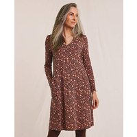 Printed Jersey Dress Print