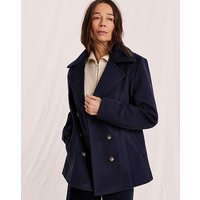 Brushed Pea Coat