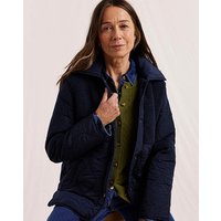 Borg Quilted Short Coat