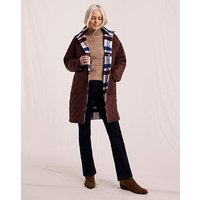 Reversible Check Coat Multi Coloured