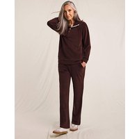 Jersey Cord Pull On Trouser