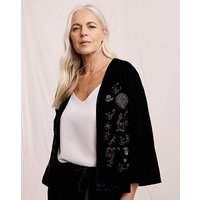 Embellished Velvet Party Jacket
