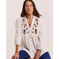 Embroidered Cotton Blouse