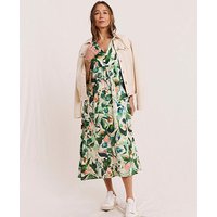 Printed Midi Dress Multicolour