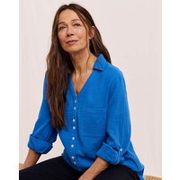 Longline Cheesecloth Shirt Bright