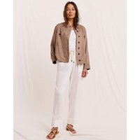 Tapered Linen Trousers