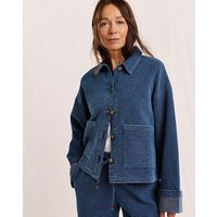 Denim Stitch Detail Jacket