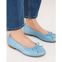 Basic Leather Ballerina EEE Fit JD Williams