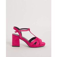 T Bar Platform Sandal EEE Fit