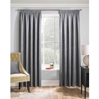 Matrix Pencil Pleat Thermal Curtain x 137cm