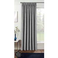 Oxford Velvet Pencil Pleat Door Curtain 168X214
