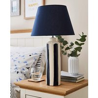 Suri Striped Ceramic Table Lamp &
