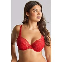 Heidi Plunge Wired Bra Ruby