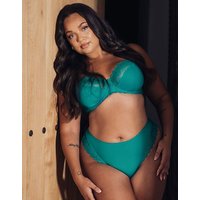 Wild One Balcony Bra Teal 34JJ