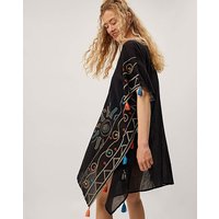 Pelia Embroidered Mini Kaftan