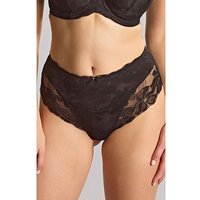 Panache Evangeline Deep Brief Black - Size 10