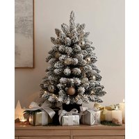 Pre Lit Aspen Flocked 3FT Christmas Tree 3FT