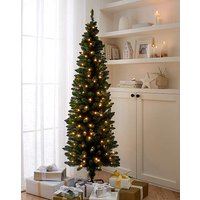 Malmo Slim Pre Lit Pine Christmas Tree 6FT