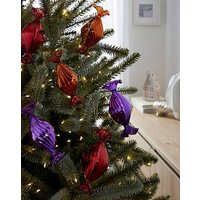 Set 6 Glass Sweet Baubles