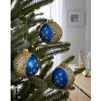 3 Moon & Stars Baubles