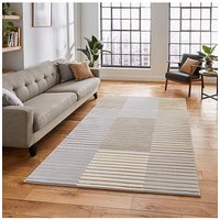 Apollo Modern Linear Rug Grey Gold 200X290