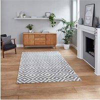 Brooklyn Geometric Grey Rug