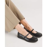 Mary Jane Flat Ballerina Wide Fit