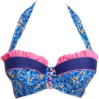 Butterfly Print Bikini Top Butterfly Print