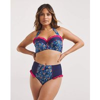 Butterfly Print Bikini Brief Butterfly Print