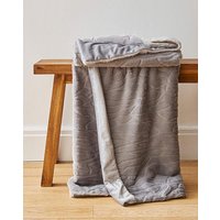 Clipped Faux Fur Throw 120X150