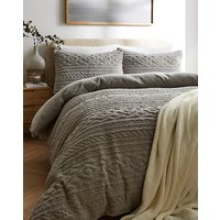 Pipin Cosy Cuddle Fleece Duvet Cover Set KING