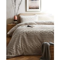 Pipin Cosy Cuddle Fleece Duvet Cover Set KING