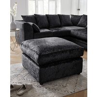 Chicago Crushed Velvet Footstool