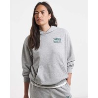 French Terry Relaxed Hoodie Marl