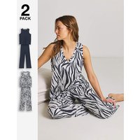 Zebra PJ Set Mixed 8 10