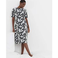 Value Bow Print Nightie Marl 16 18