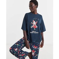 Western Santa Family Pyjamas 28 30