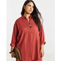 Linen Boxy Shirt