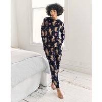 Fleece Crew Neck PJ Set