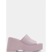 Betta Mule Platform Sandals D Fit
