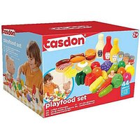Casdon 44-Piece Play Food Set