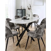 Brock Table with 6 Savannah Chairs at JD Williams Catalogue Brock Table with 6 Savannah Chairs.