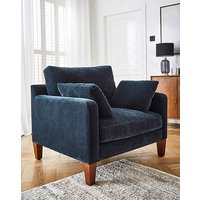 Abbie Chenille Oversized Armchair